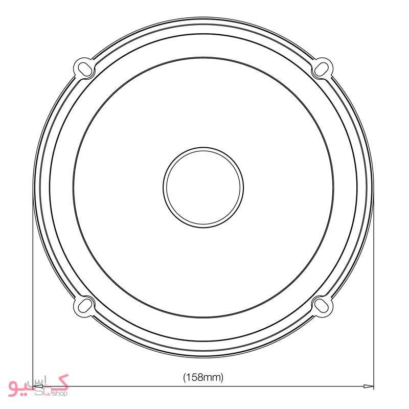 JBL Club 6500C component speaker
