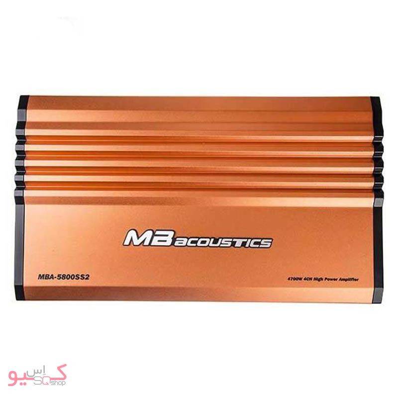 MB Acoustics MBA-5800SS2 Car Amplifier