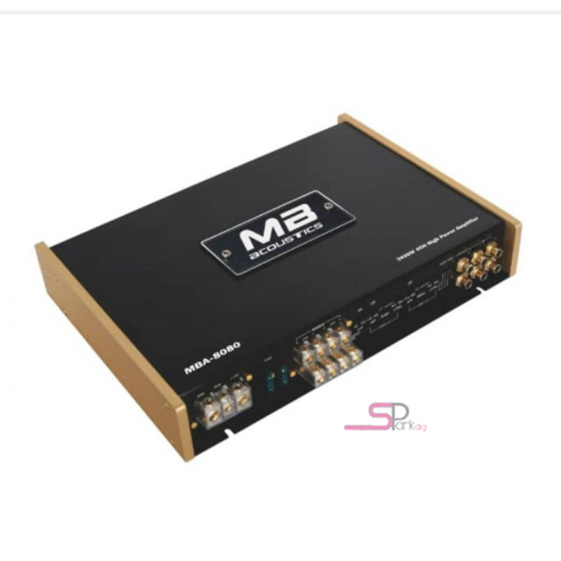 MB Acoustics MBA-8080 Car Amplifier