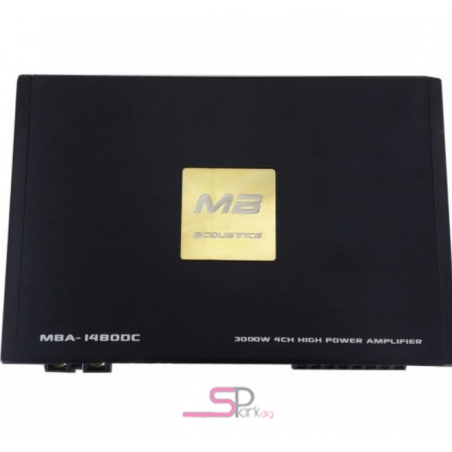 MB Acoustics MBA-1480DC Car Amplifier