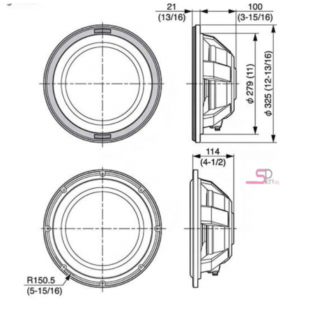 Kenwood KFC-WPS1200F Car Subwoofer Kenwood KFC-WPS1200F Car Subwoofer